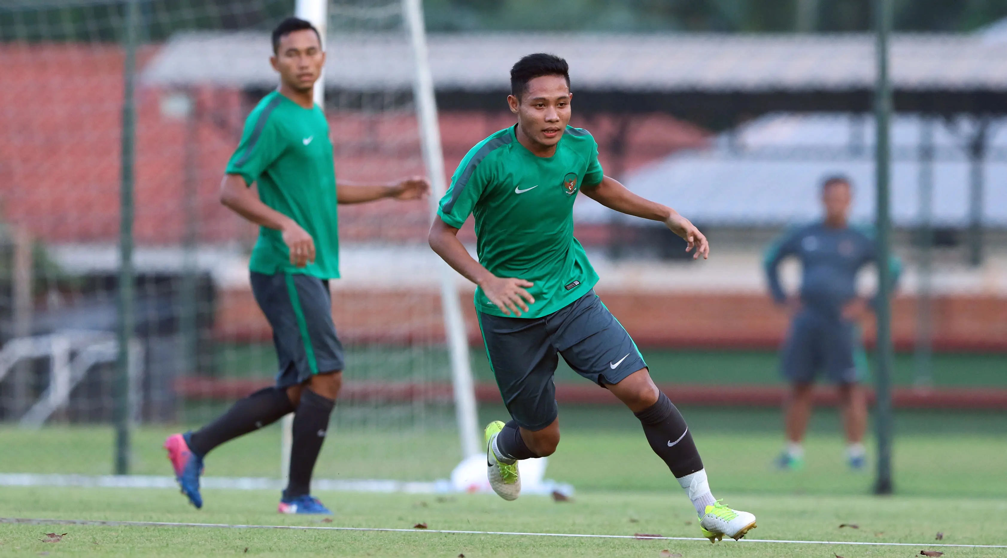 Gelandang Timnas Indonesia U-22, Evan Dimas. (Liputan6.com/Helmi Fithriansyah)