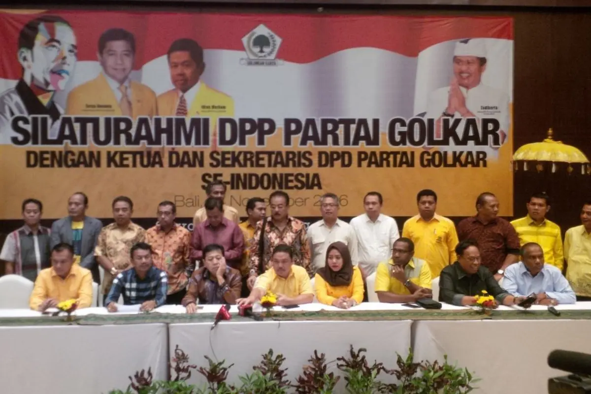 Silaturahmi Nasional DPP Partai Golkar seluruh Indonesia di Hotel Inaya Putri, Nusa Dua, Bali