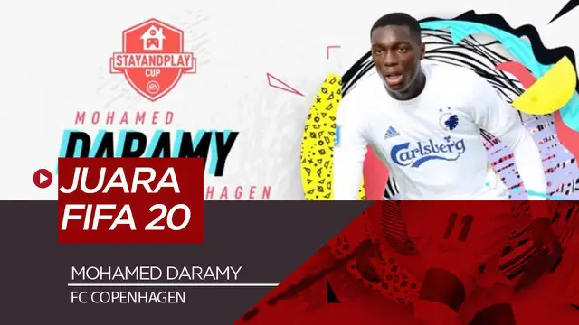 Berita Video Mohammed Daramy Juara Kompetisi E-Sport FIFA 20 dan Raih Donasi 1 Juta Dollar Untuk COVID-19