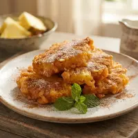 resep nanas goreng tepung dengan gula kayu manis (AI generated)
