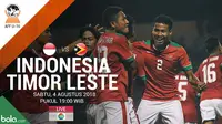 Piala AFF U-16 Indonesia Vs Timor Leste_2 (Bola.com/Grafis: Adreanus Titus /Foto: Aditya Wany)