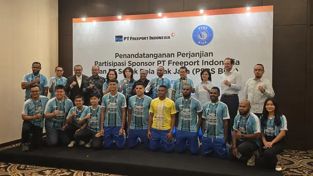 Freeport Dukung Perjuangan PSBS Biak di BRI Liga 1 2024/2025