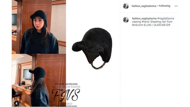 7 Koleksi Topi Nagita Slavina Ini Ditaksir Capai Puluhan Juta, Bikin Geleng Kepala