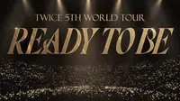 Poster Pengumuman World Tour TWICE Ke-5. (Twitter: @JYPETWICE)