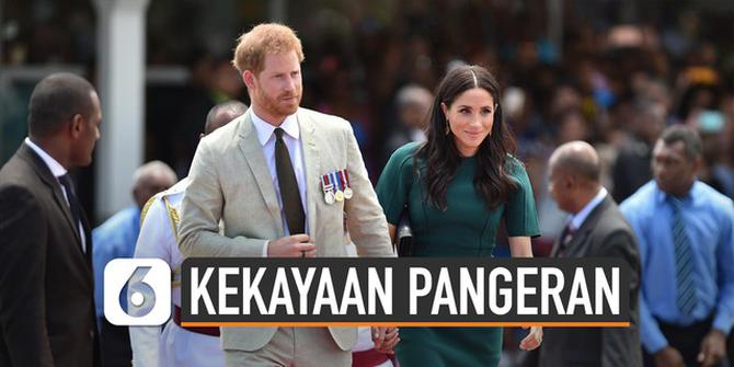 VIDEO: Keluar dari Kerajaan, Segini Kekayaan Pangeran Harry-Meghan
