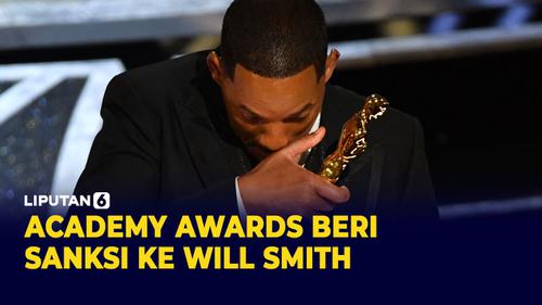 VIDEO: Buntut Tampar Chris Rock, Will Smith dilarang Hadiri Oscar selama 10 Tahun