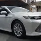 All New Toyota Camry 2019 memiliki tipe Hybrid  sebagai varian tertinggi. (Arief Aszhari/Liputan6.com)