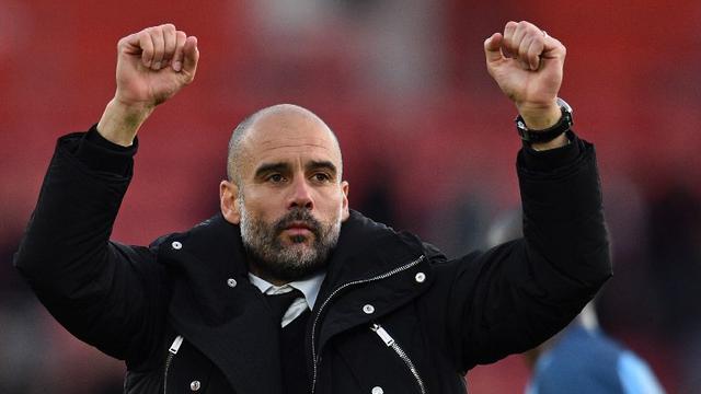Pep Guardiola (Southampton Vs Manchester City)