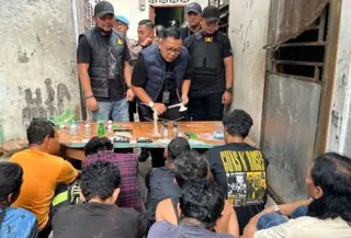 Polisi Gerebek 2 Sarang Narkoba di Medan (Antara)