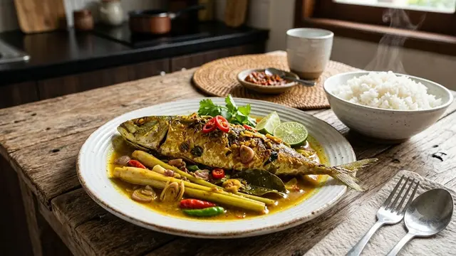 Resep Ikan Kembung Bumbu Serai yang Praktis