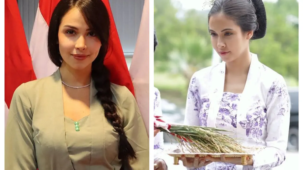 Potret Estelle Linden dalam Balutan Kebaya, Resmi Jadi Warga Negara Indonesia