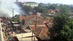 Kebakaran di Kranji, Bekasi