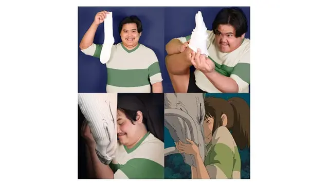 6 Cosplay Low Budget Jadi Karakter Animasi Studio Ghibli Ini Kelewat Unik