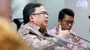 Menteri Negara PPN/Ka Bappenas Bambang Brodjonegoro saat menjadi pembicara di Kantor Staf Presiden, Jakarta, Senin (13/5/2019). Diskusi ini membahas tema "Berapa Lama Membangun Ibukota Baru?". (Liputan6.com/Johan Tallo)