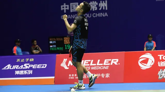 Anthony Sinisuka Ginting, China Terbuka 2018