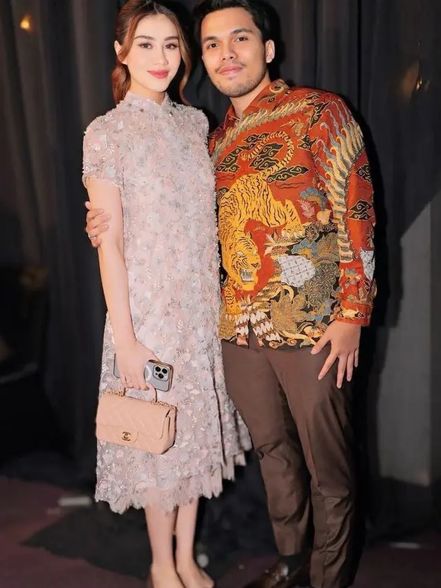 Aaliyah Massaid di Acara Ngunduh Mantu Kakak Fadil Jaidi. [@aaliyah.massaid]