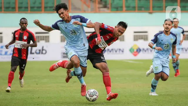 FOTO: Persela Lamongan Taklukkan Persipura Jayapura di BRI Liga 1