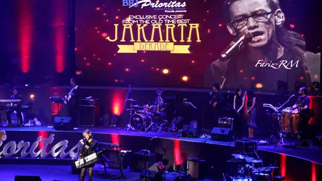 Konser Jakarta Dekade, Fariz RM: Mau Pensiun Tidak Boleh
