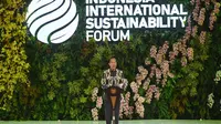 Presiden Joko Widodo membuka Indonesian International Sustainability Forum (ISF) 2024 di Jakarta pada hari Kamis (5/9/2024). (Dok Kemenko Marves)