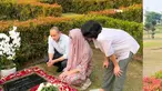 BCL Ziarah ke Makam Ashraf Sinclair. (Foto: Instagram/ itsmebcl)