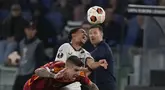 Bayer Leverkusen membawa pulang kemenangan 2-0 dari kunjungan ke markas AS Roma.  (AP Photo/Andrew Medichini)