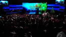 Konser musikal ini merupakan persembahan SCTV menyambut perayaan Natal, Jakarta, Jumat (12/12/2014). (Liputan6.com/Johan Tallo)
