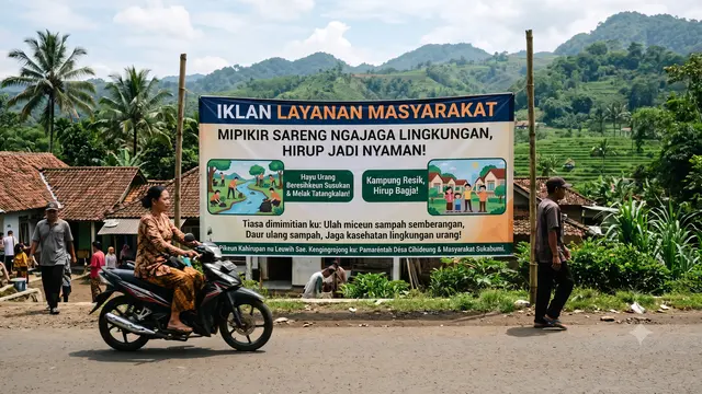Contoh Iklan Layanan Masyarakat Bahasa Sunda/AI Generated