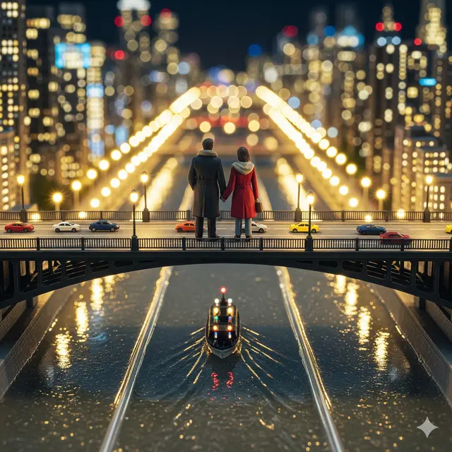 Prompt Gemini AI Miniatur Viral Bareng Pasangan (Foto: Gemini AI)
