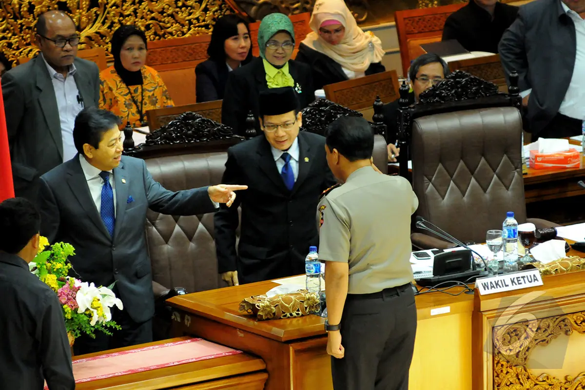 Sidang Paripurna DPR Setujui Budi Gunawan Jadi Kapolri