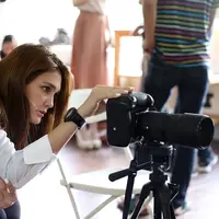 Foto Luna Maya Photoshoot untuk brand 'Luna Maya Habit' (Wimbarsana/bintang.com)