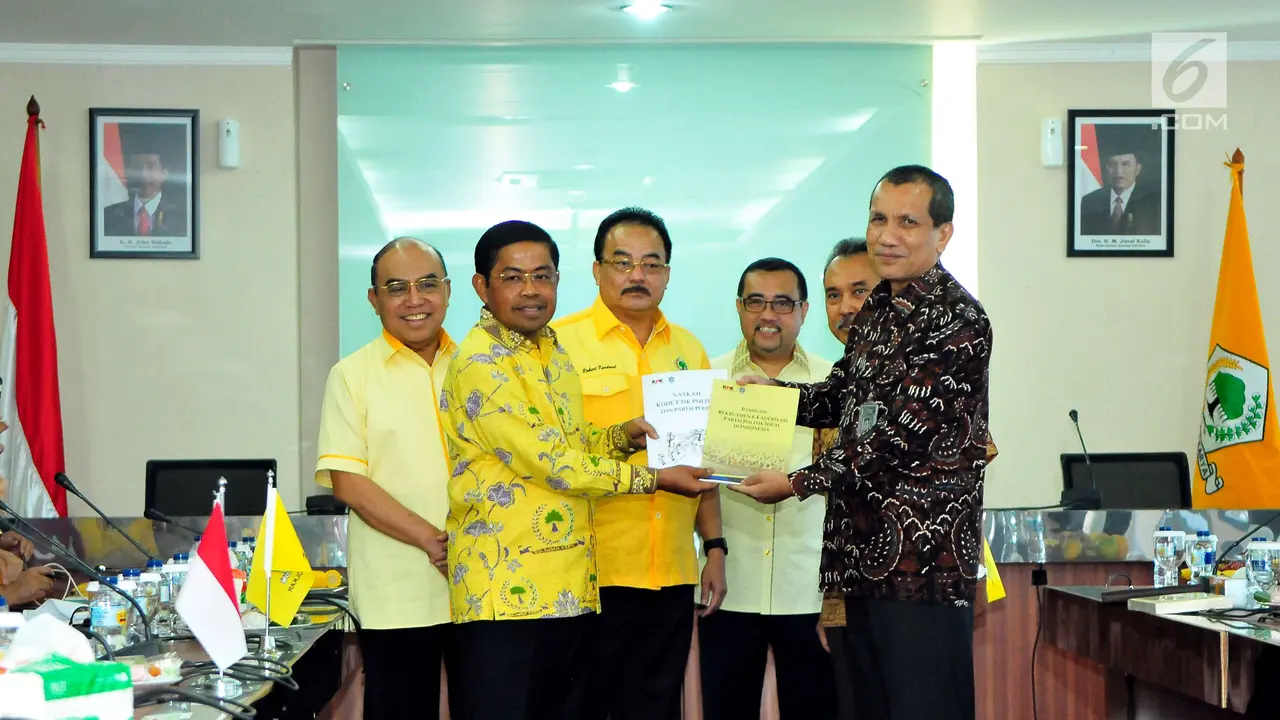 KPK Sambangi DPP Golkar