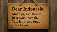 60 Contoh Tulisan Surat Terbuka Buat Indonesia, Berisi Curhatan Hidup