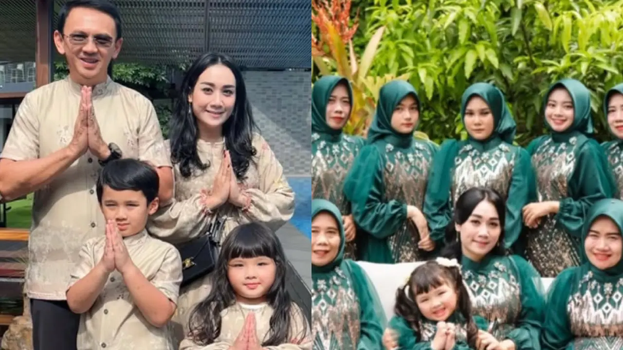 Gaya Puput Nastiti Devi Istri Ahok Rayakan Lebaran 2025