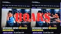 Merdeka.com Jadi Korban Hoaks, Berita dengan Foto Penangkapan Prabowo Dipastikan Tidak Benar
