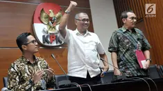 Juru Bicara KPK Febri Diansyah, tidak menjelaskan lebih lanjut siapa tersangka dan dari unsur mana pihak yang akan menjadi tersangka.