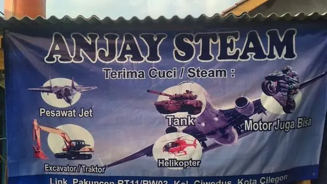6 Tulisan Kocak di Tempat Cuci Motor Ini Bikin Pelanggan Senyum Lebar, Nyeleneh