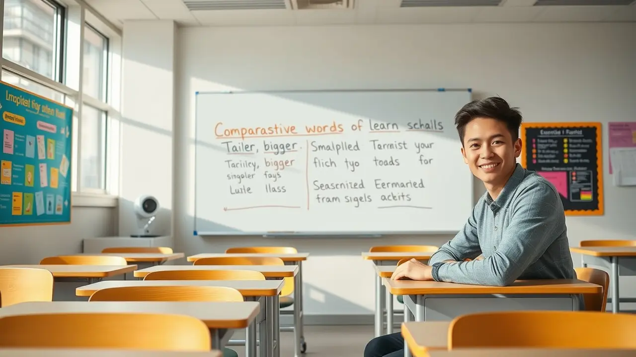 comparative degree adalah