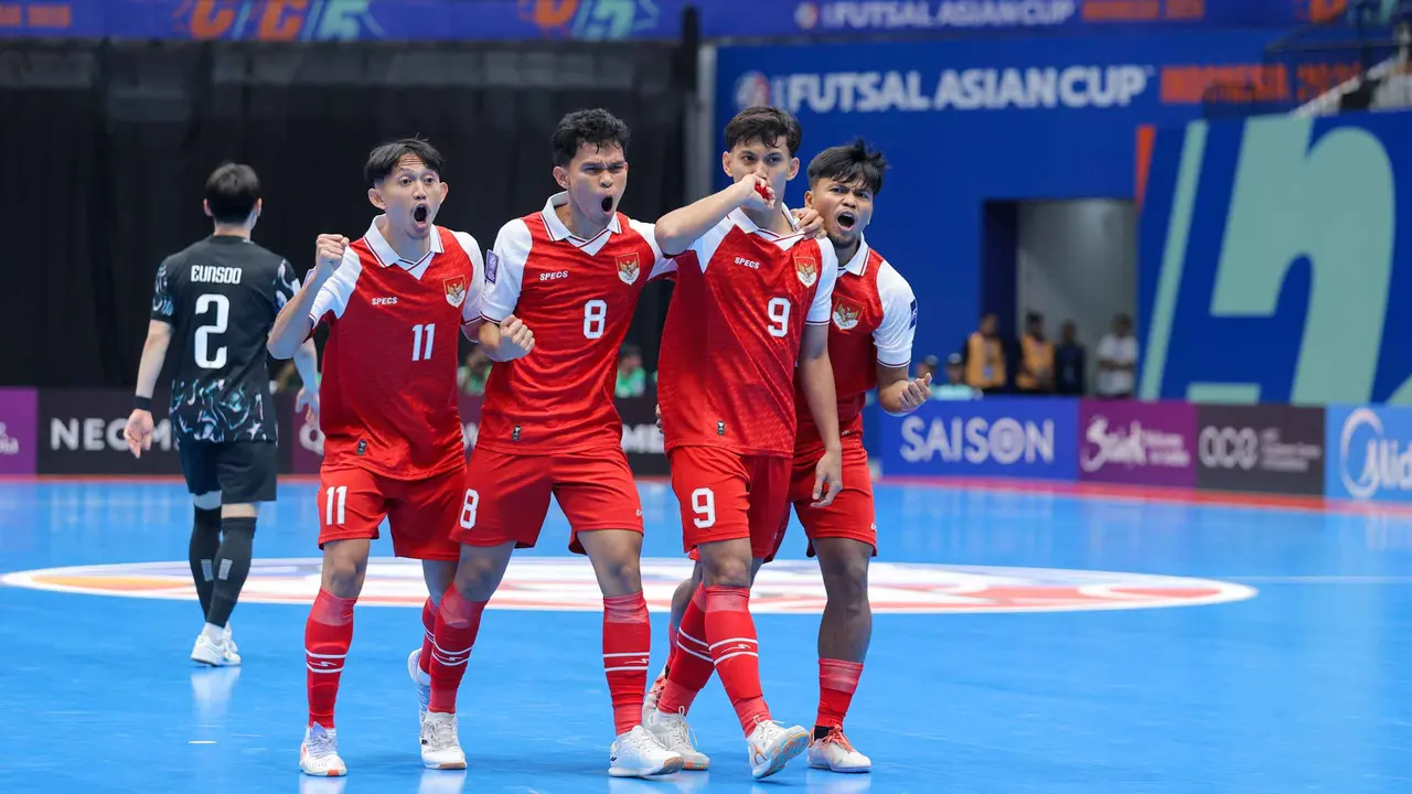 Disaksikan Shin Tae-yong, Timnas Futsal Indonesia Bungkam Korea Selatan