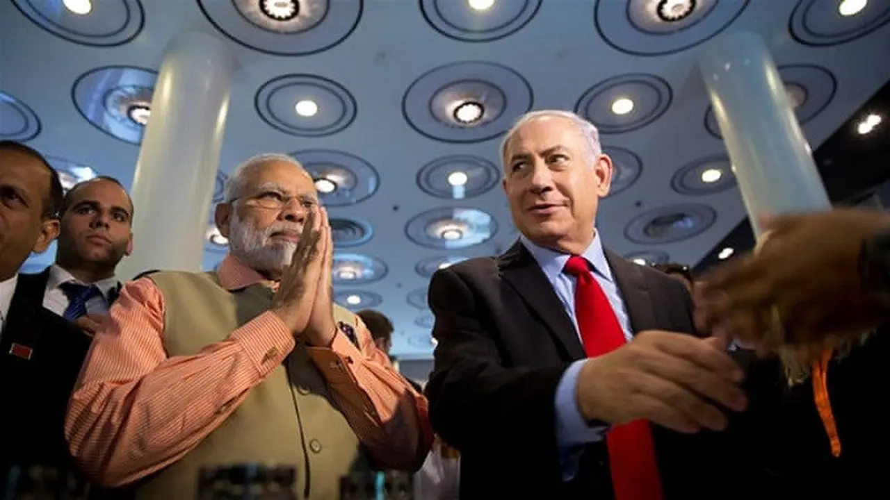 Perdana Menteri India dan Perdana Menteri Israel.
