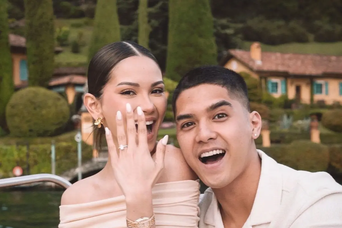 6 Potret Al Ghazali Lamar Alyssa Daguise di Italia, Pamer Cincin ke El dan Syifa