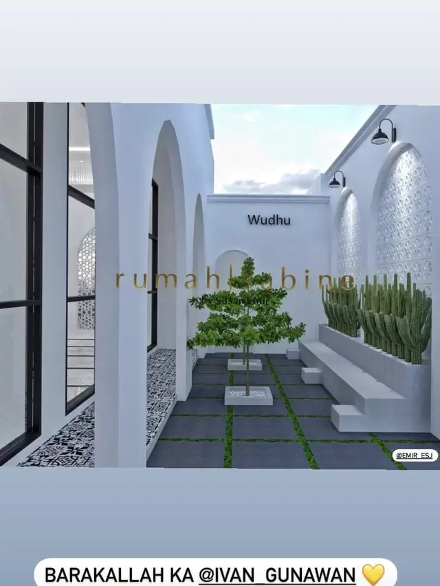 Dapat Rp 500 Juta dari Deddy Corbuzier, Ini 6 Potret Desain Masjid Ivan Gunawan