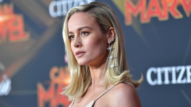 Cantiknya Brie Larson di Red Carpet Captain Marvel