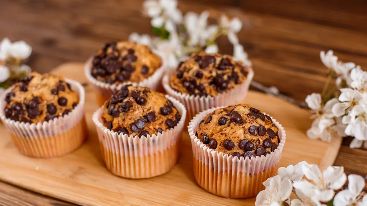 muffin choco chips