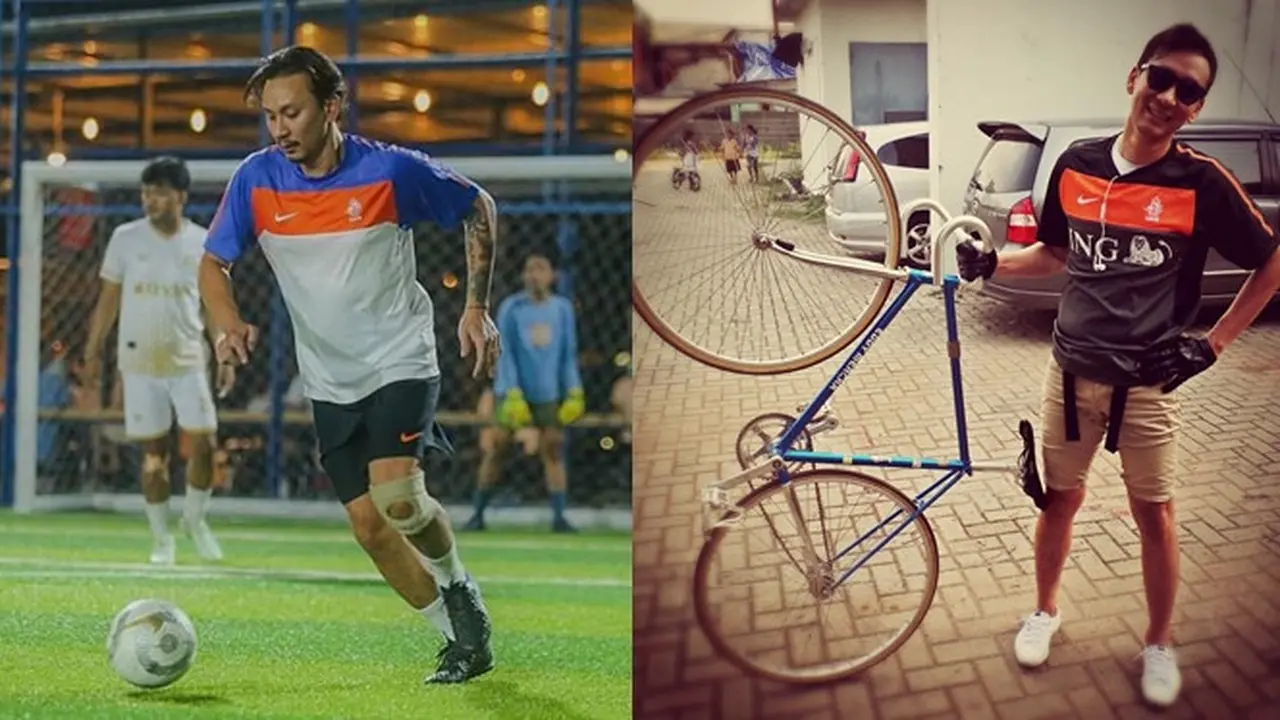 6 Potret Vincent Rompies saat Olahraga, Tak Hanya Jago Badminton