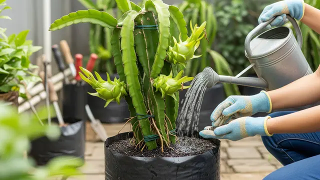 Cara Menanam Buah Naga di Polybag
