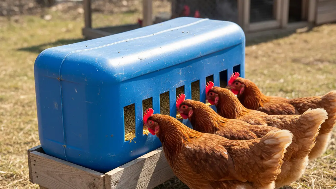 Ide Tempat Pakan Ayam Anti Tumpah dari Barang Bekas