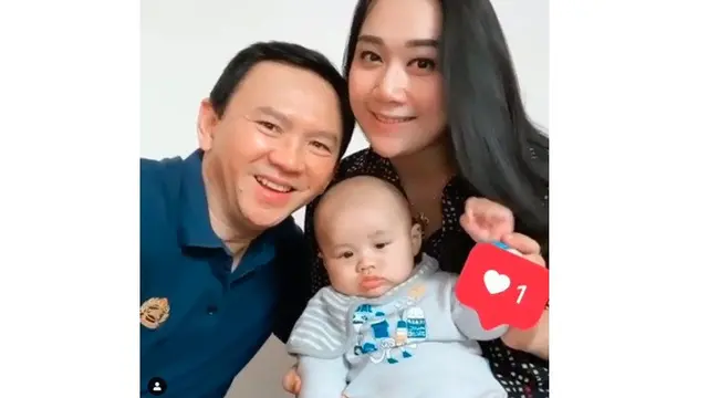 6 Potret Harmonis Keluarga Kecil Ahok yang Jarang Tersorot