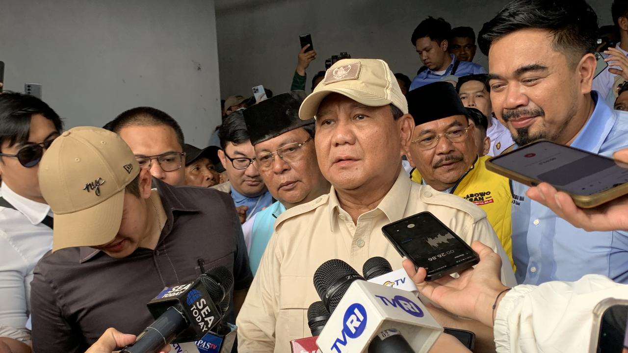 Calon Presiden (capres) nomor urut 02, Prabowo Subianto.