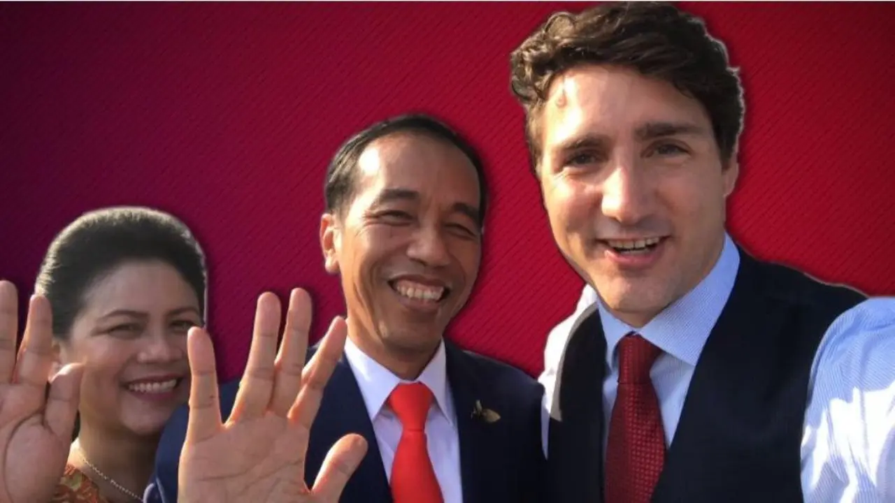 [Bintang] Justin Trudeau Nongol di Vlog Terbaru Presiden Jokowi