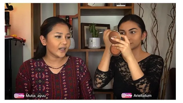 7 Potret Kebersamaan Mutia Ayu dan Ariel Tatum, Disebut Mirip Bak Saudara